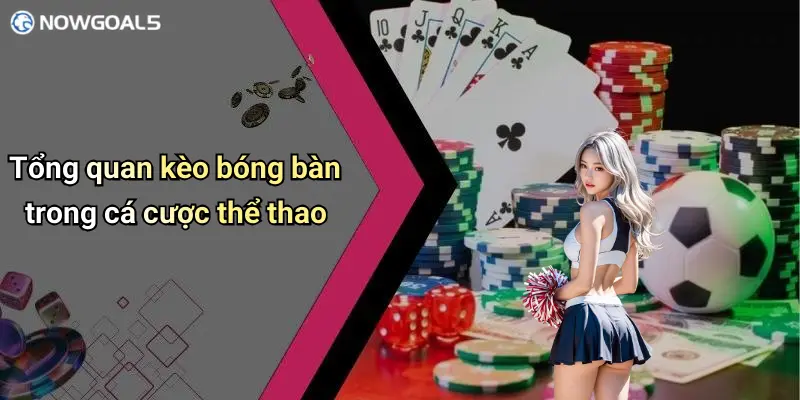 Tổng quan kèo bóng bàn trong cá cược thể thao