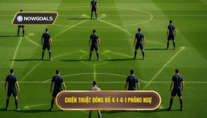 Chiến thuật bóng đá 4-1-4-1 phòng ngự