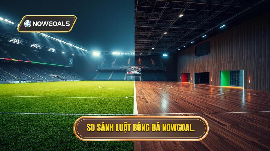 So sánh luật bóng đá NOWGOAL.