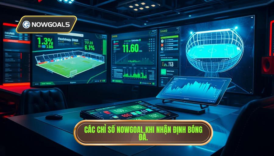 Các chỉ số Nowgoal khi nhận định bóng đá